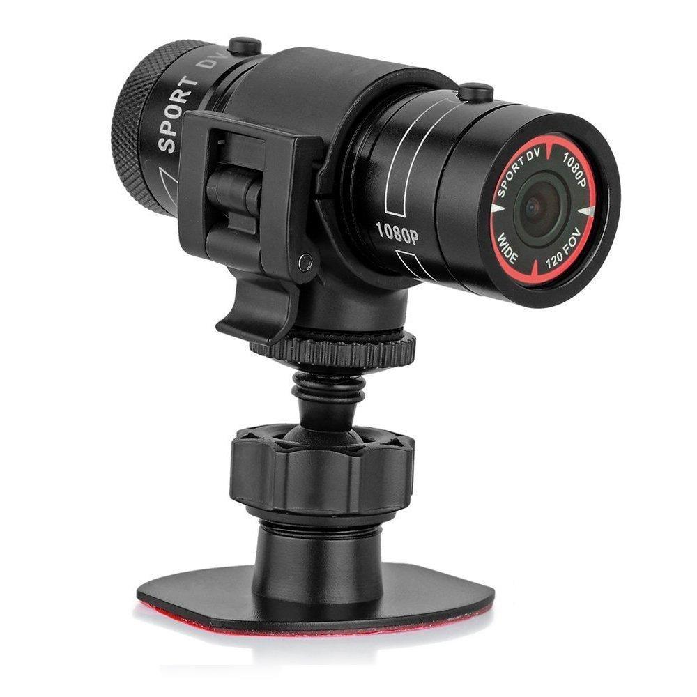 Sport DV Camera 1080p HD Chống Nước Mini Kim Loại Mũ Bảo Hiểm Camera Ngoài Trời Xe Đạp Xe Máy Camera Hành Động Video DV Máy Quay Phim