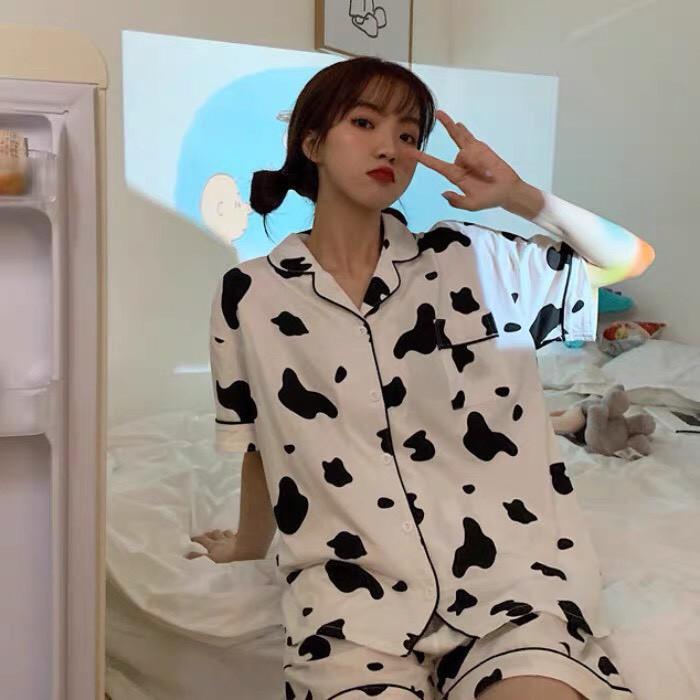 SIÊU PHẨM  Bộ Đồ Pijama Kate Thái Bò Sữa Cực Kute