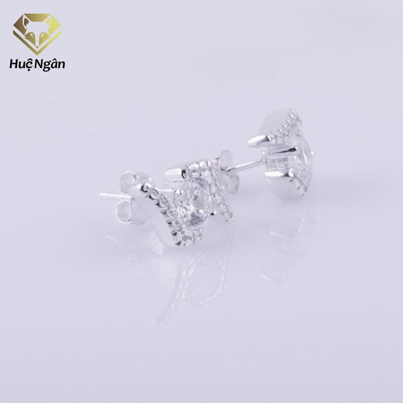 Bông tai bạc Ý 925 Huệ Ngân - Nụ tầm xuân RYE140215