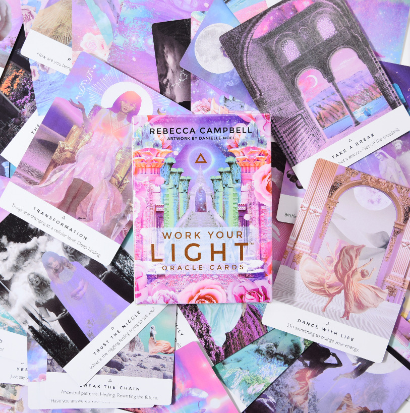 Bộ Bài Bói Tarot Work Your Light Oracle Cao Cấp