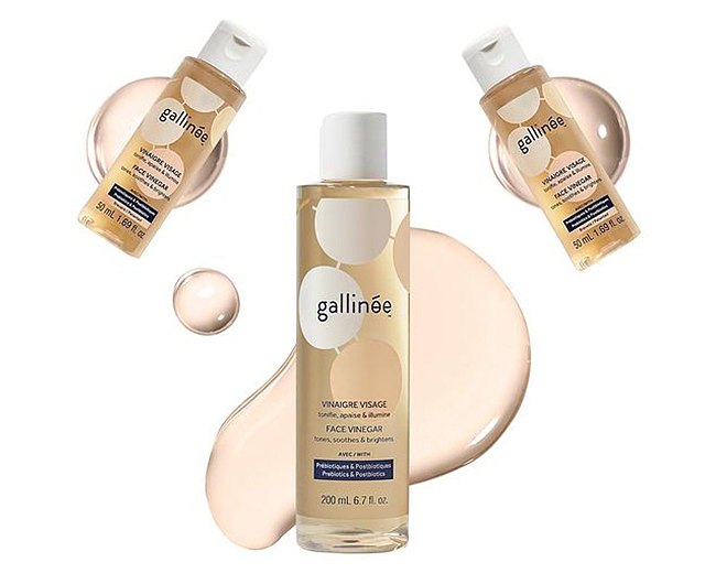 Toner Giấm Táo Giúp Làm Dịu Da Và Giảm Mẩn Đỏ Gallinée Prebiotic Face Vinegar