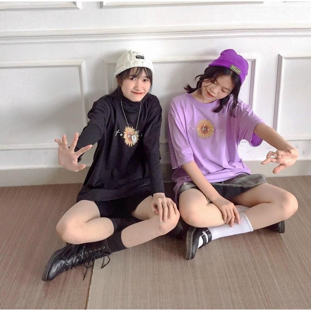 Áo Thun Tay Lỡ Unisex Freesize từ 40-70kg