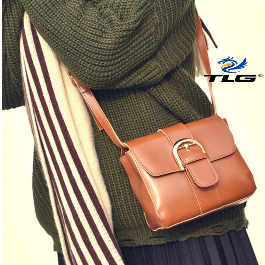 Túi đeo chéo phong cách Hàn Quốc Đồ Da Thành Long TLG 208093 1