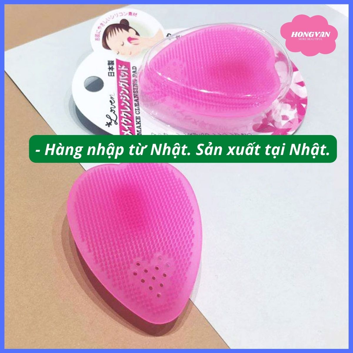 Miếng matxa rửa mặt silicone mini nhỏ gọn bỏ túi tặng kèm 2 zipper 10cm