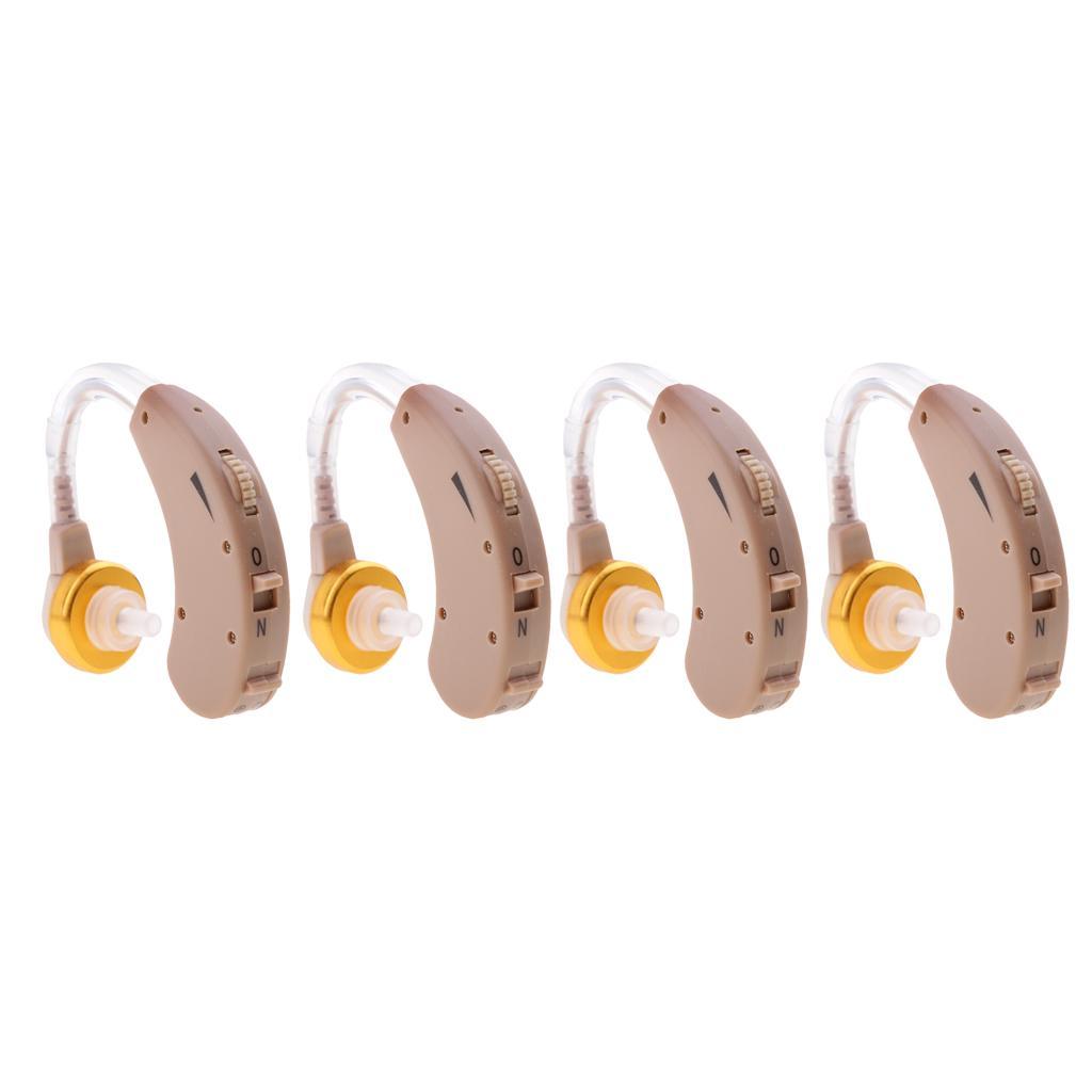 4 Set AXON F-138 Mini Adjustable Invisible Sound Amplifier Hearing Aid