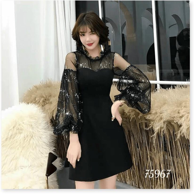 ĐẦM LỤA VOAN TAY LỠ CỰC XINH , DÀNH CHO DỰ TIỆC , HOẶC ĐI CHƠI SIÊU HO THỜI TRANG NEMO36 STORE