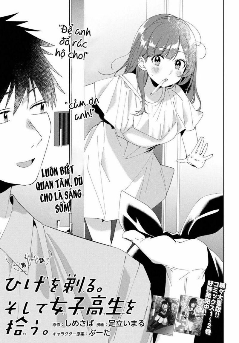 hige wo soru. soshite joshikosei wo hirou. chapter 14 7