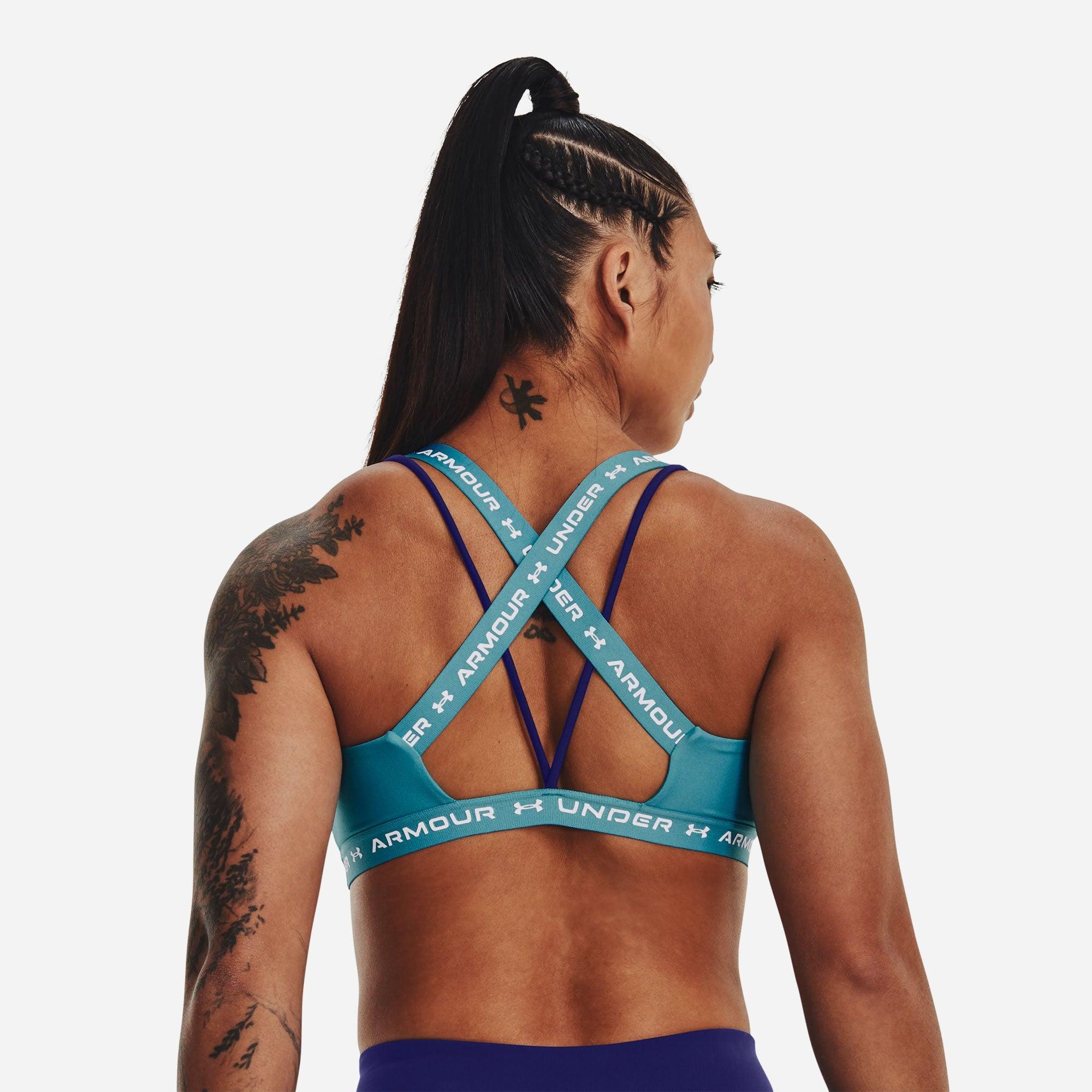 Áo bra thể thao nữ Under Armour Crossback - 1361033-433