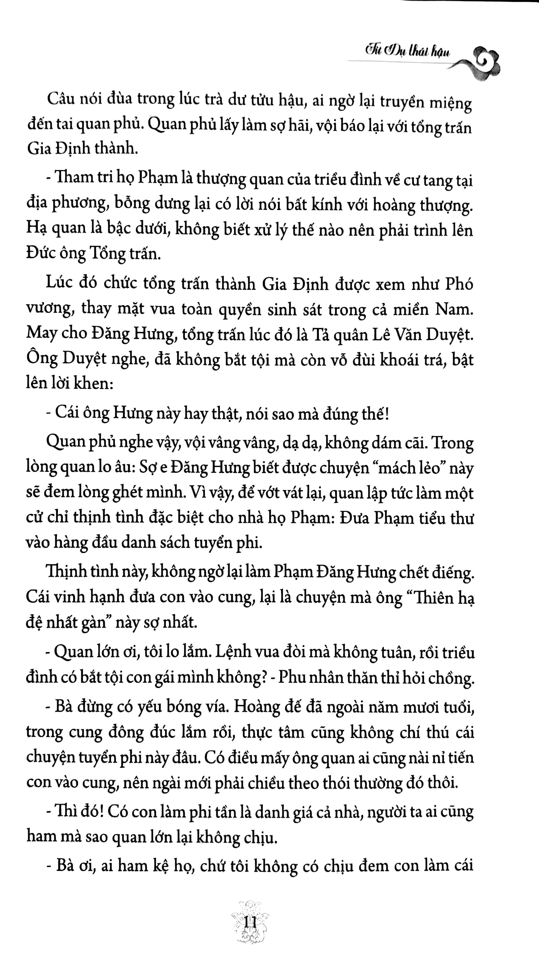 Từ Dụ Thái Hậu - Quyển Thượng