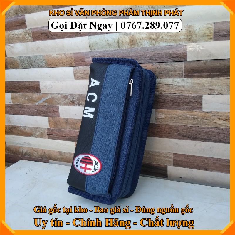 Bóp viết da cao cấp size lớn nhiều ngăn