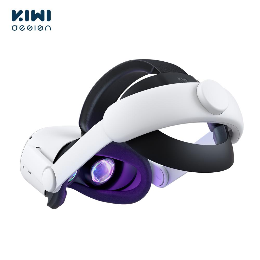 Thiết kế Kiwi cho Oculus Quest 2 Dây đeo đầu điều chỉnh có thể điều chỉnh TỔNG HỢP Hỗ trợ cải thiện sự thoải mái cho phụ kiện VR màu sắc: như chương trình