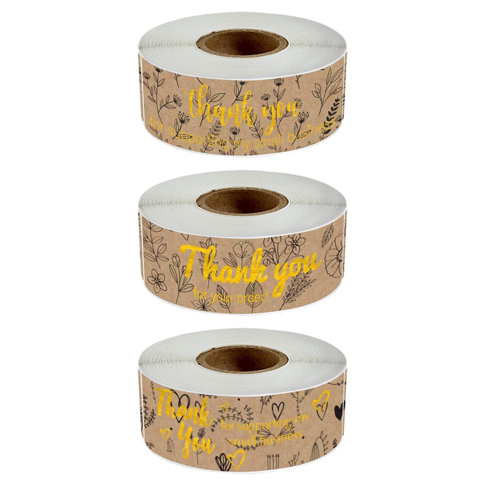 Thank You Stickers, Thank You for Supporting My Small Business, Labels Stickers for Packaging, Mailer Seal Stickers