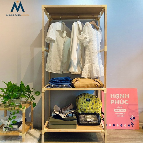 Tủ quần áo Minhlongwood - 1 buồng 1 ngăn - M31
