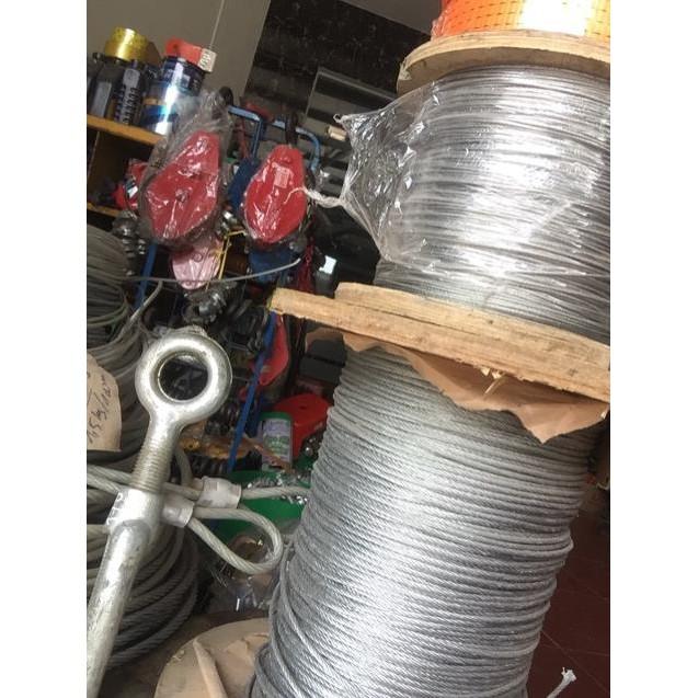 Cáp mạ thép 2 phi cáp thép giá sỉ