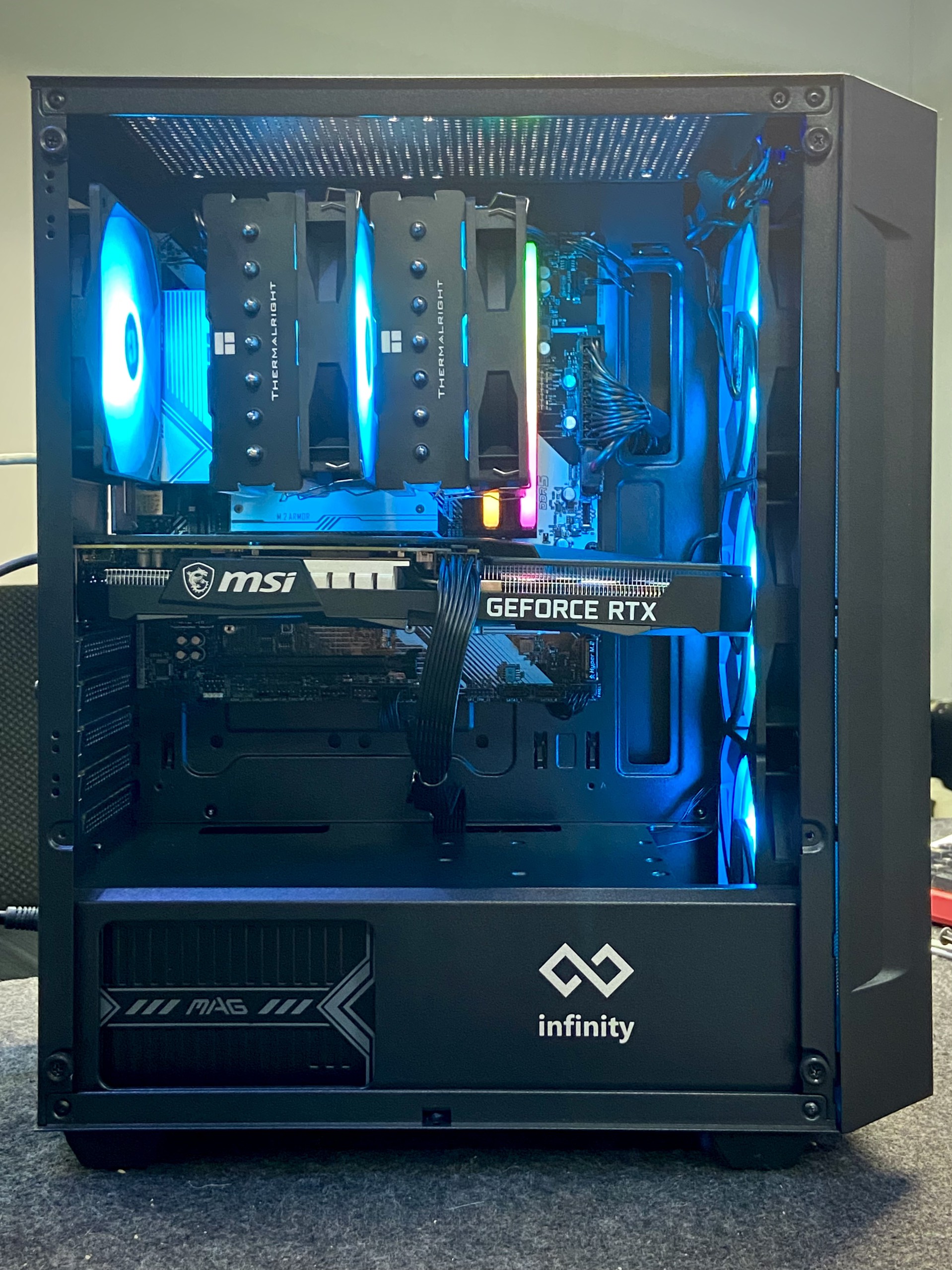 Vỏ case máy tính Infinity Iro – ATX Gaming Chassis _ HÀNG CHÍNH HÃNG