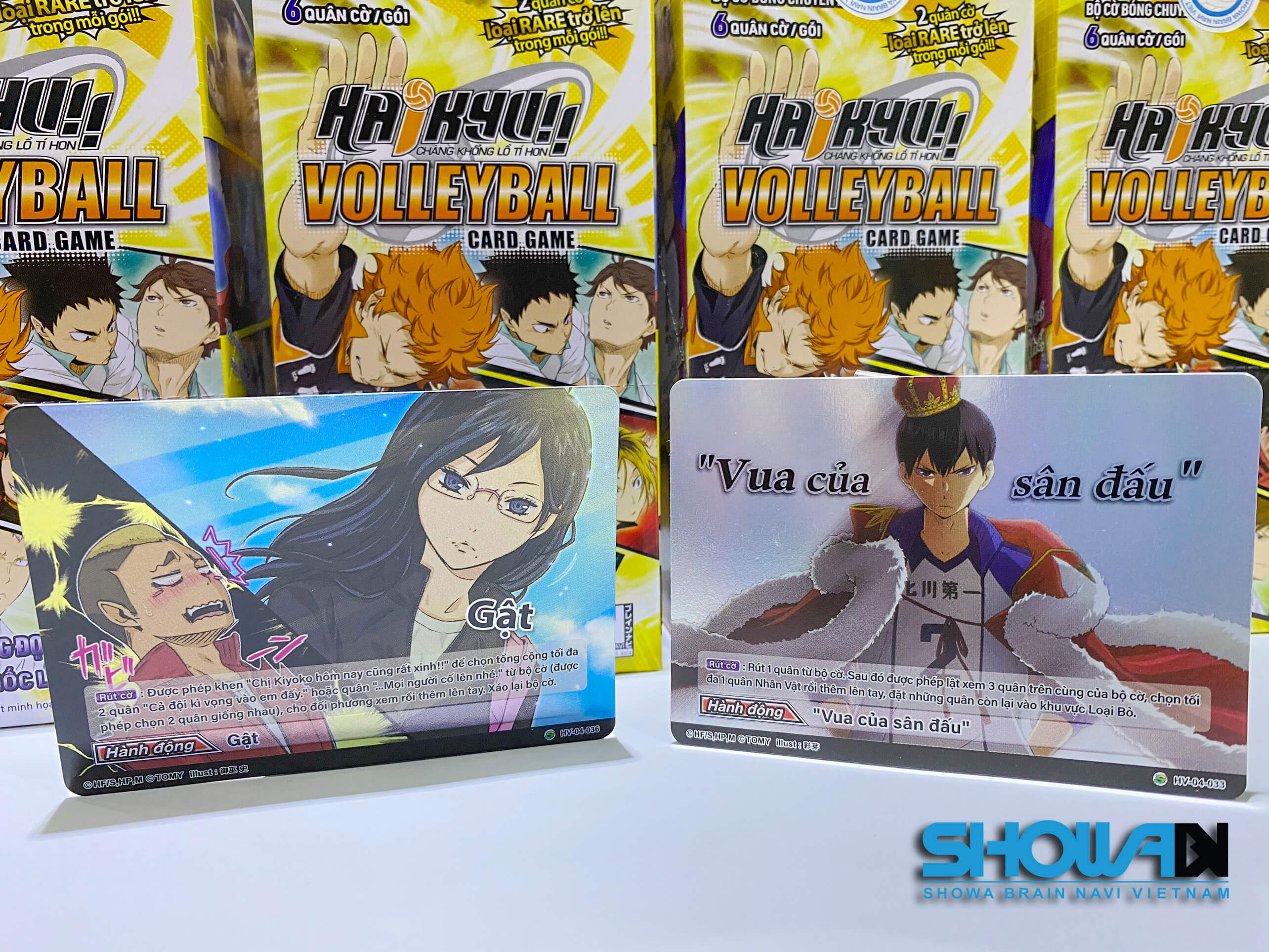 Gói cờ mở rộng HV-04 - Bộ cờ bóng chuyền HAIKYU - 6 Quân cờ / Gói