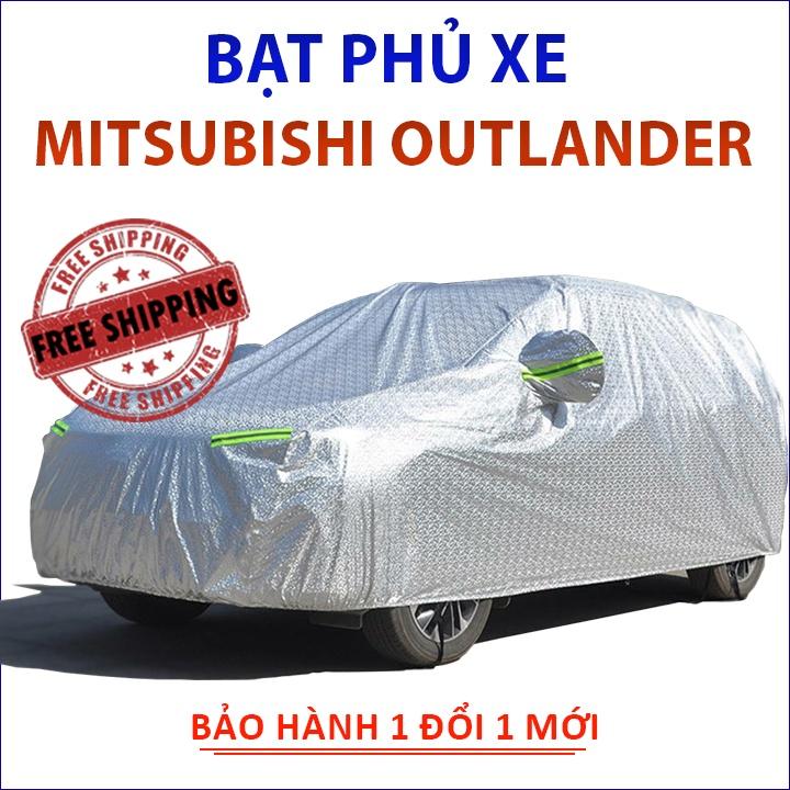 Bạt che phủ xe ô tô vải dù 7 chỗ Mitsubishi Outlander chống nắng mưa bụi bẩn, bạt trùm xe ô tô 3 lớp chống nóng