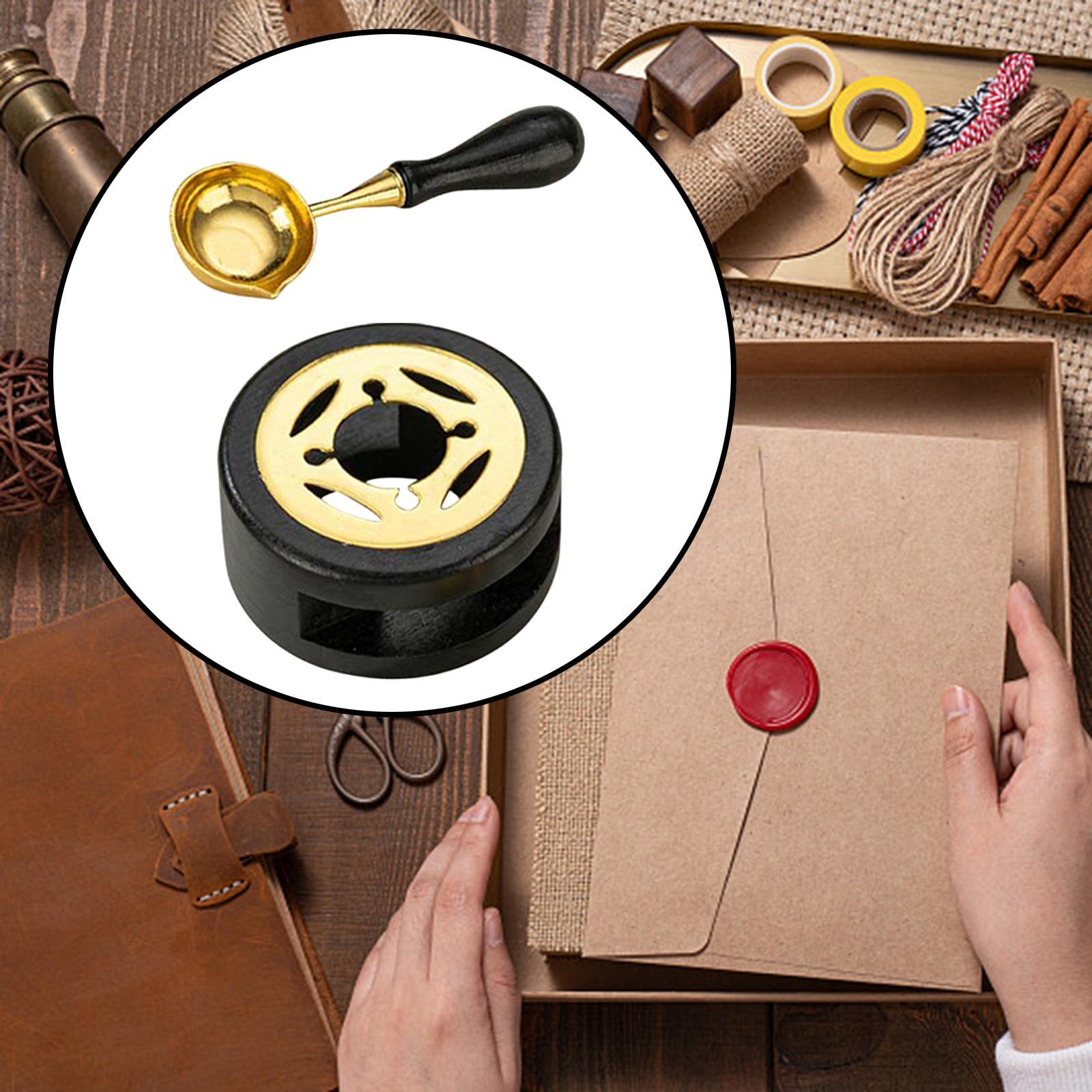 Sealing Furnace Tool,seals Spoon Holder with Melting Spoon Seal Melting Furnace Tool