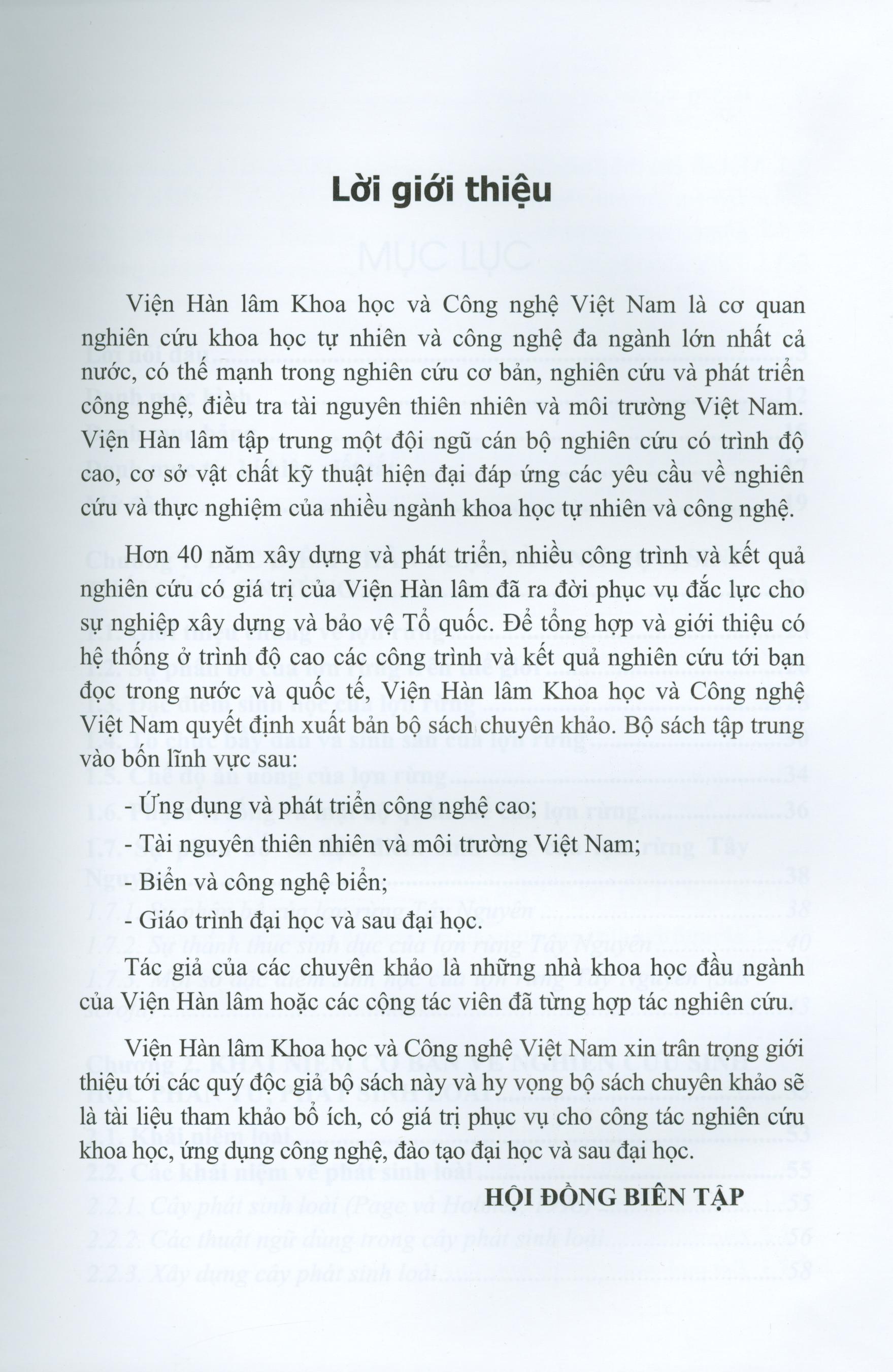 Đặc Điểm Sinh Học, Di Truyền Và Bảo Tồn Lợn Rừng Tây Nguyên