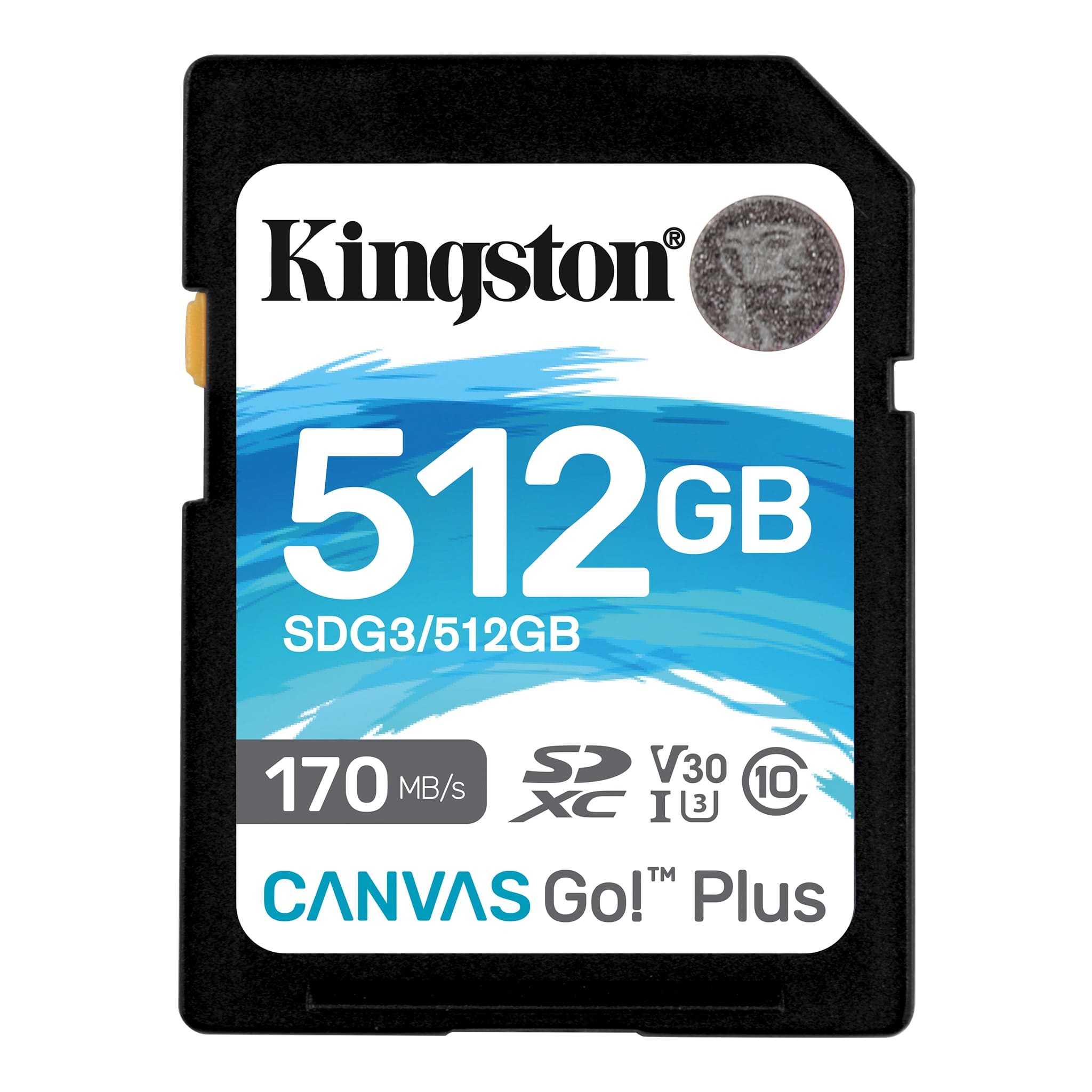 THẺ NHỚ KINGSTON SD CANVAS GO PLUS 512GB – SDG3/512GB - Hàng Chính Hãng