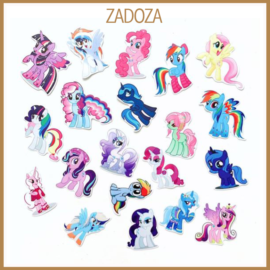 Sticker PONY decal dán laptop , điện thoại hình dán trang trí