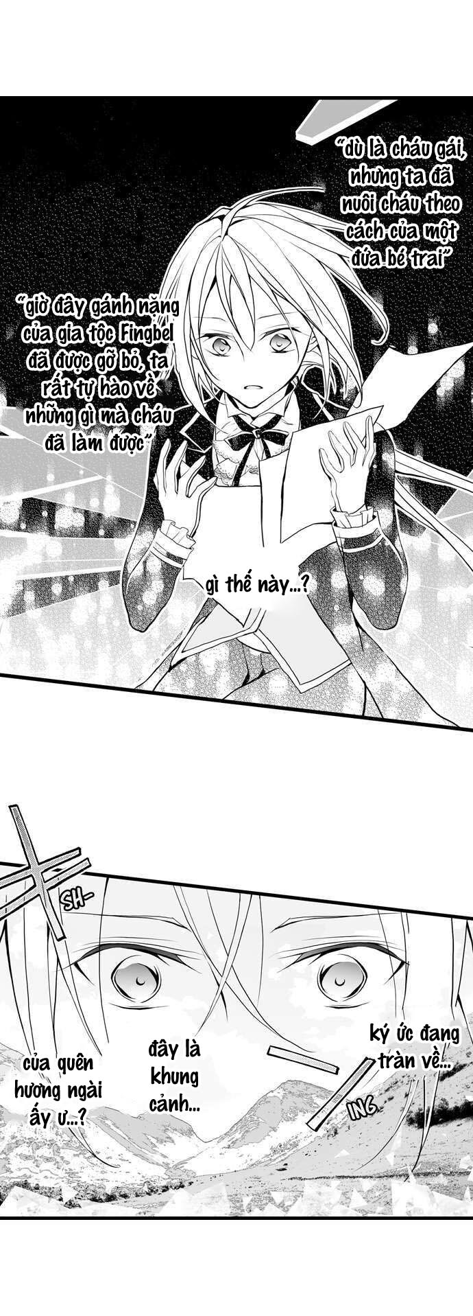 [15+] chuyển sinh thành hoàng tử phản diện, nhưng thực ra nam phản diện đó lại là con gái chapter 6.1 6