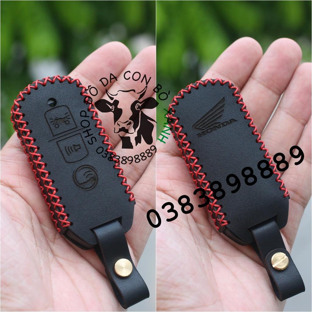 Bao da dành cho Chìa Khóa Honda SH, PCX, SH Mode, Cub 125, Adv handmade da thật