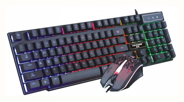 Bàn phím giả cơ kèm chuột KMX50 Gaming mouse PF170 2