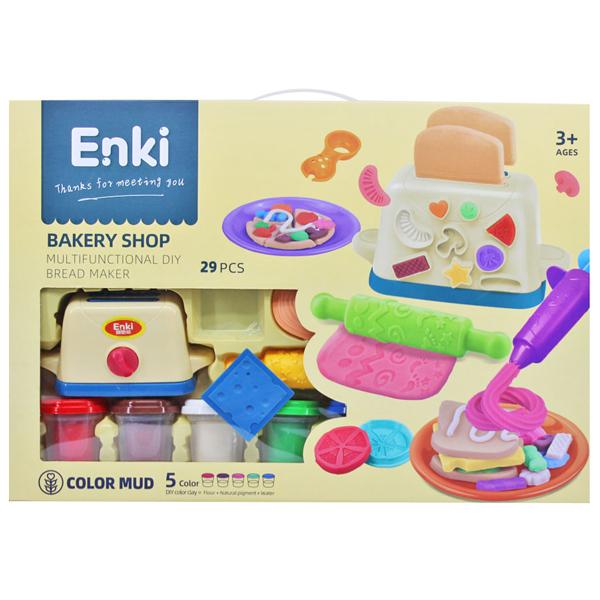 Đồ Chơi Đất Nặn Bakery Shop - Enki EK6002 (29 Chi Tiết)