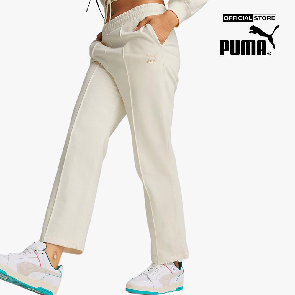 PUMA - Quần dài thể thao nữ phom suông Classics Straight 535686