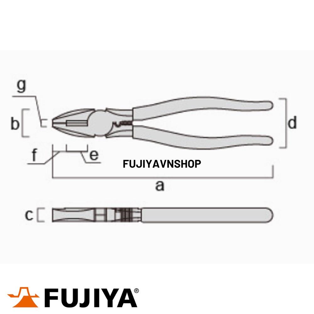 Kìm điện tác động mạnh Fujiya 3000TP-225