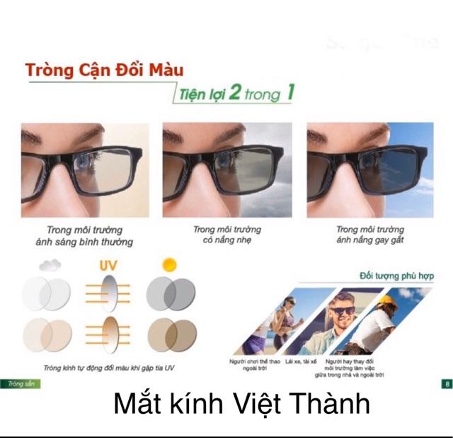 1 cặp Tròng kính cận ĐỔI MÀU 12 màu sắc MẮT KÍNH ĐỔI MÀU có sẵn độ cận viễn chống vỡ Hàn Quốc MC 4