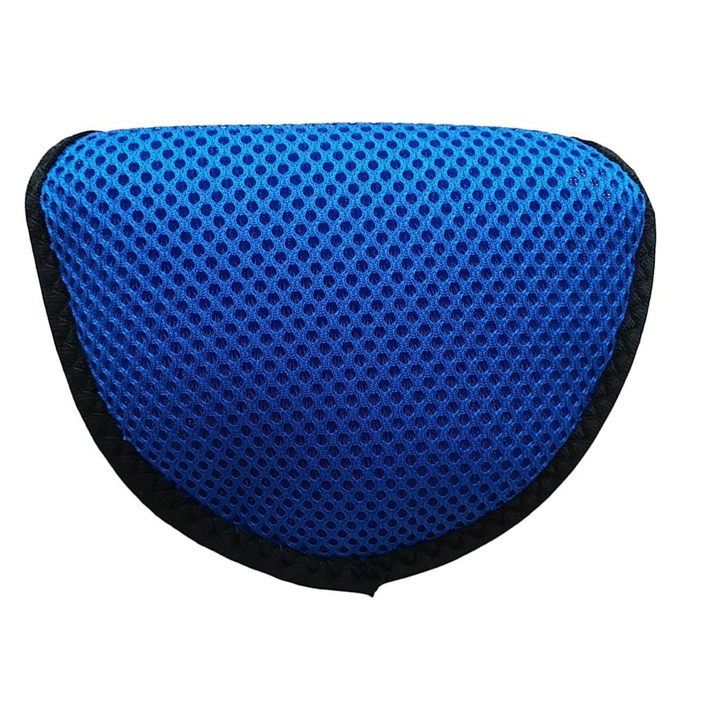 3-5pack Mallet Putter Head Cover Headcover Protector Bag Golf Accessories Blue