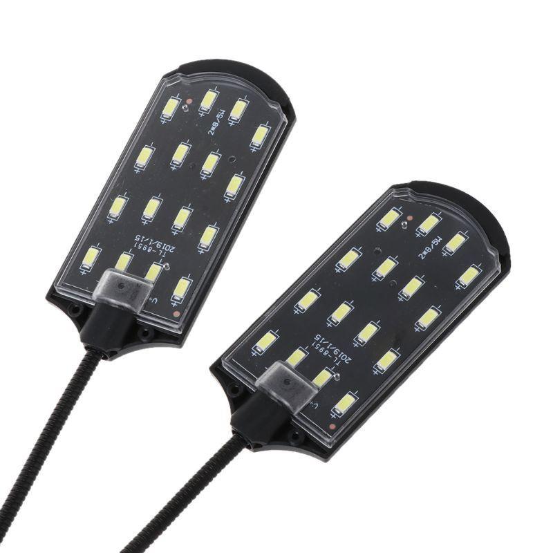Đèn LED đôi tiện lợi cho hồ thủy sinh, hồ cá
