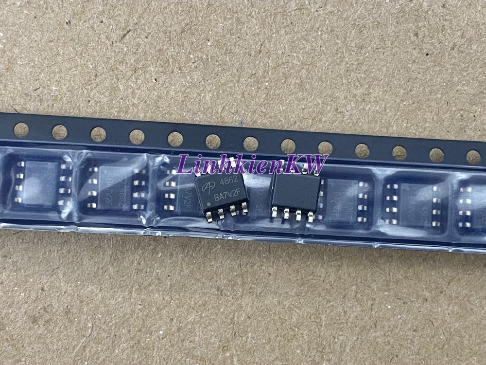 Mosfet AO4862 4862 Sop-8 Mới, Chính gốc 100%.