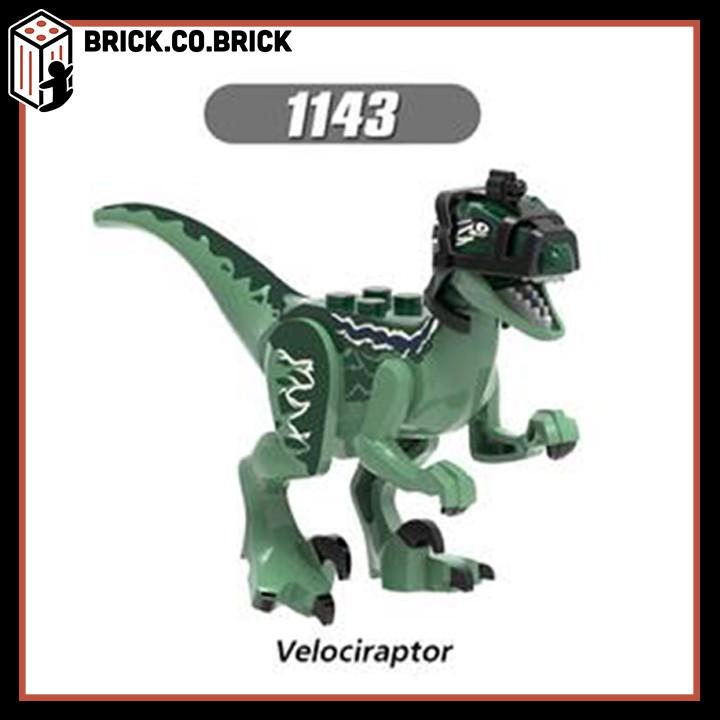 Đồ chơi Lắp ráp Mô hình Dinosaurs Jurassic Park Khủng long Hiền lành Thế giới Động vật Tiền sử X0243 - X-1148