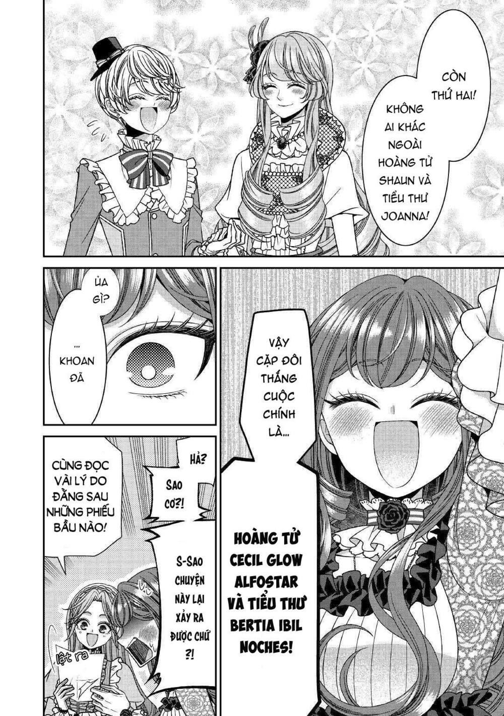 nhật ký theo dõi vị hôn thê tự nhận mình là nữ phụ phản diện 1 chapter 15 21