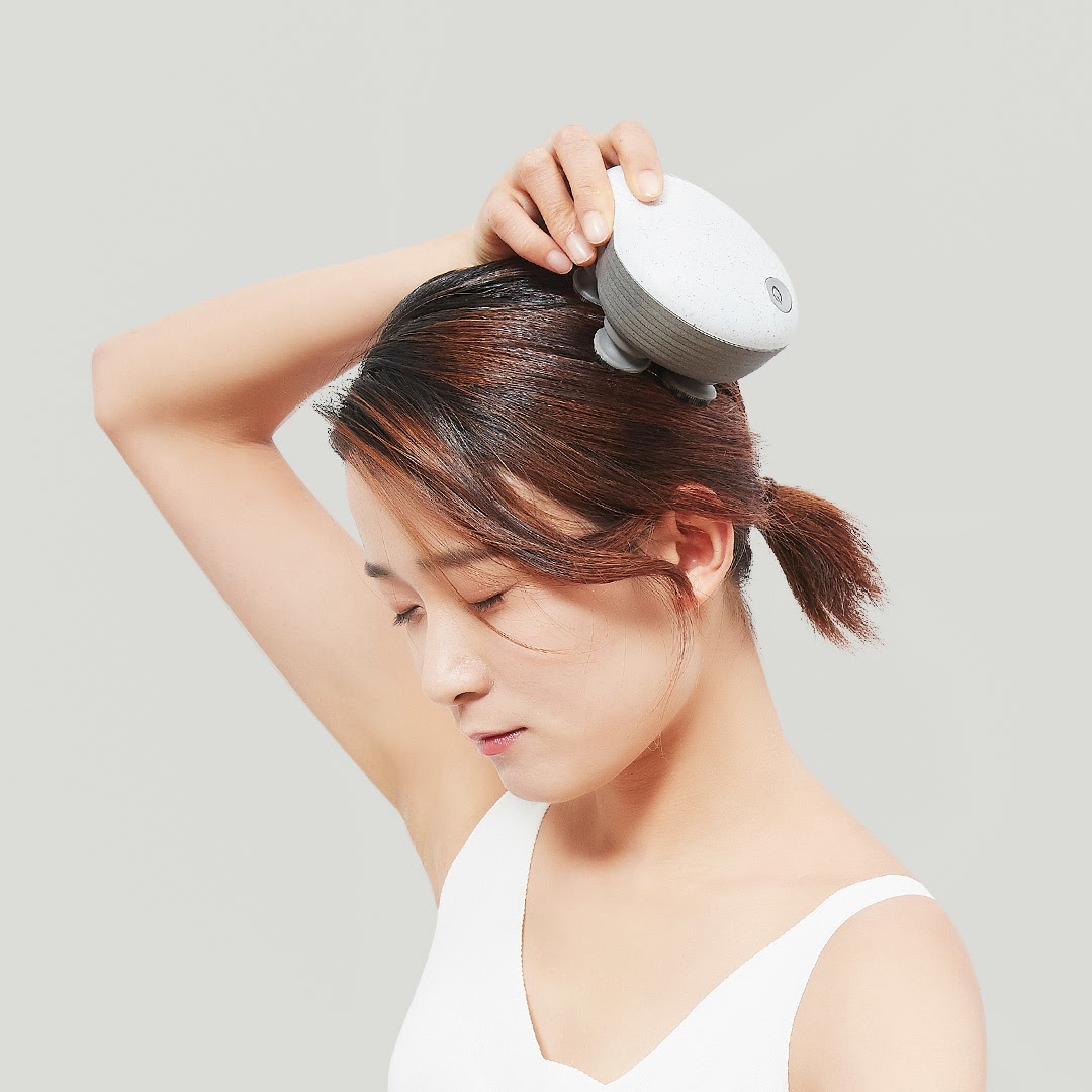 Máy Massage Đầu Đa Năng Xiaomi Momoda SX312 Gồm 9 Chế Độ Khác Nhau - Hàng Nhập Khẩu