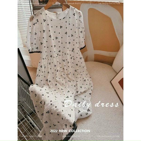 Váy bầu thời trang thiết kế chất lụa hàn châu freesize từ 45 đến 70kg-đầm bầu xinh