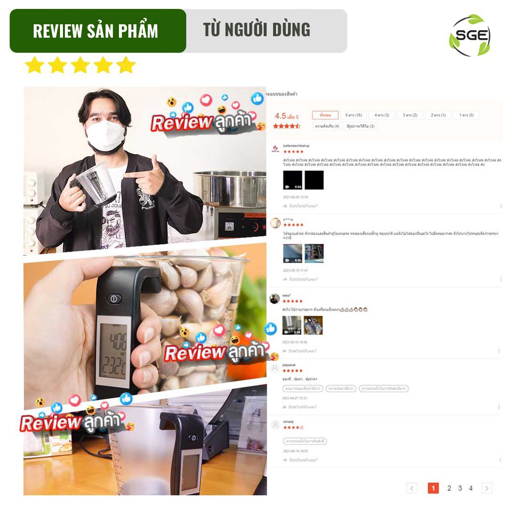 Cốc Đong Điện Tử Model DMC - Dụng Cụ Tiện Lợi Khi Nấu Ăn, Làm Bánh, Sử Dụng Đơn Giản. Nhập Khẩu Chính Hãng Thái Lan