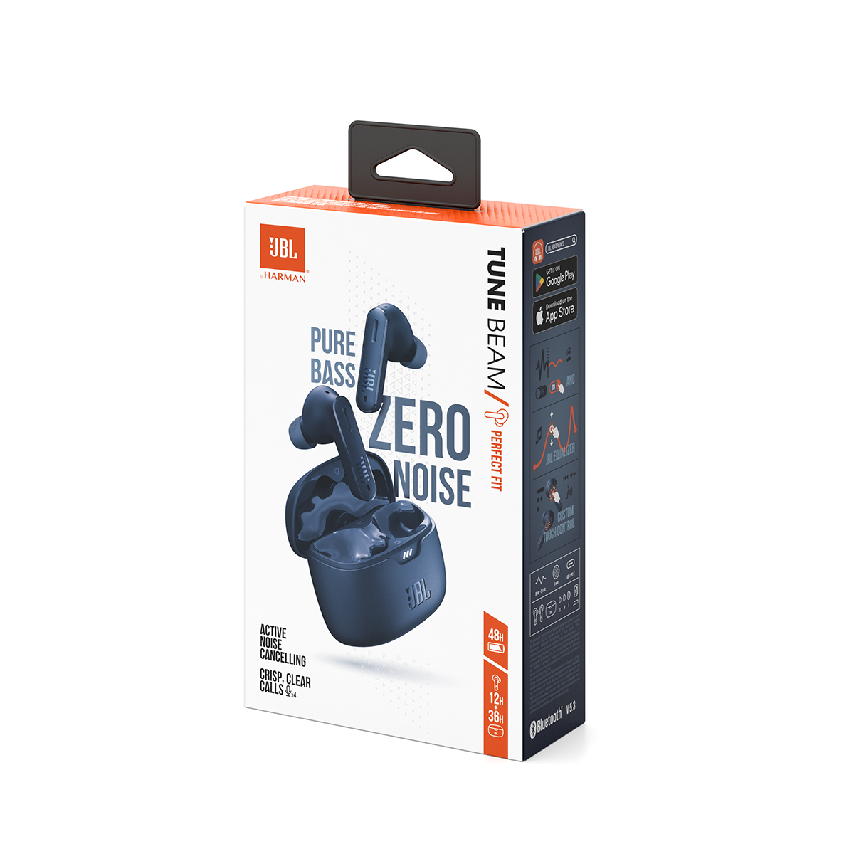 Tai nghe Bluetooth Truewireless Chống Ồn JBL Tune Beam - Hàng Chính Hãng