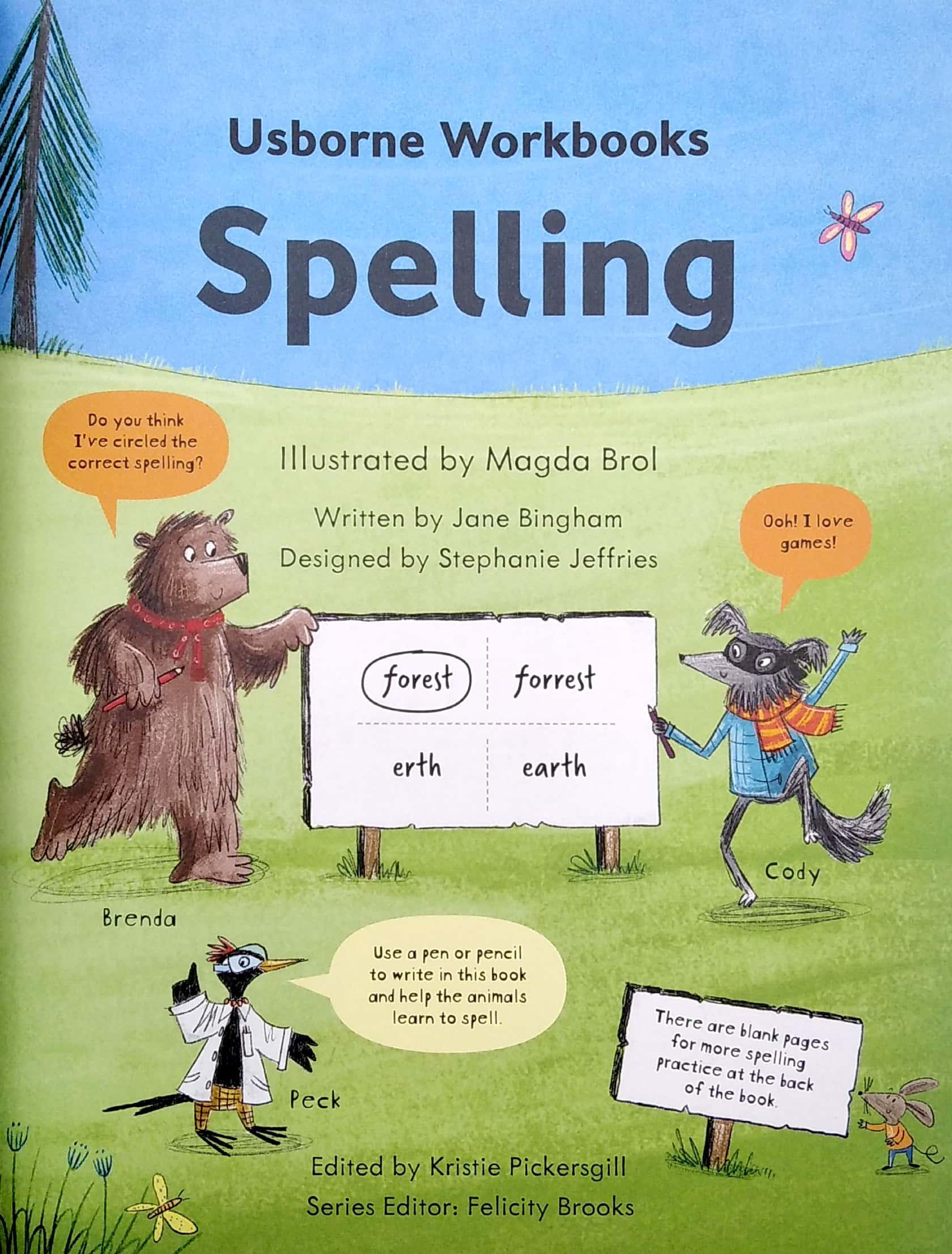 Usborne Workbooks Spelling 8-9