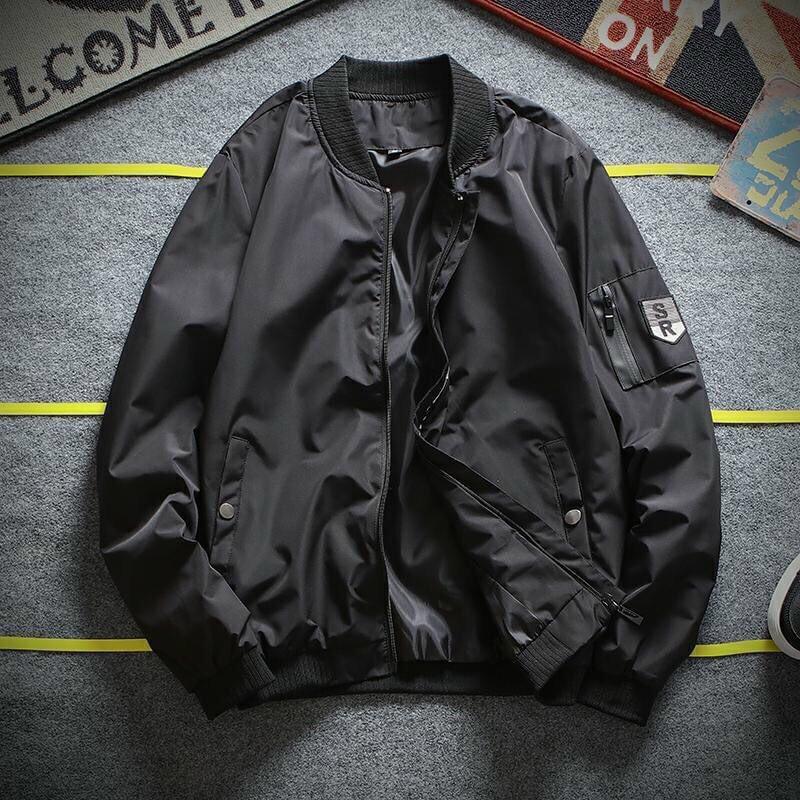 Áo khoác dù BOMBER Nam Nữ Unisex In Chữ Nỗi 2 lớp 