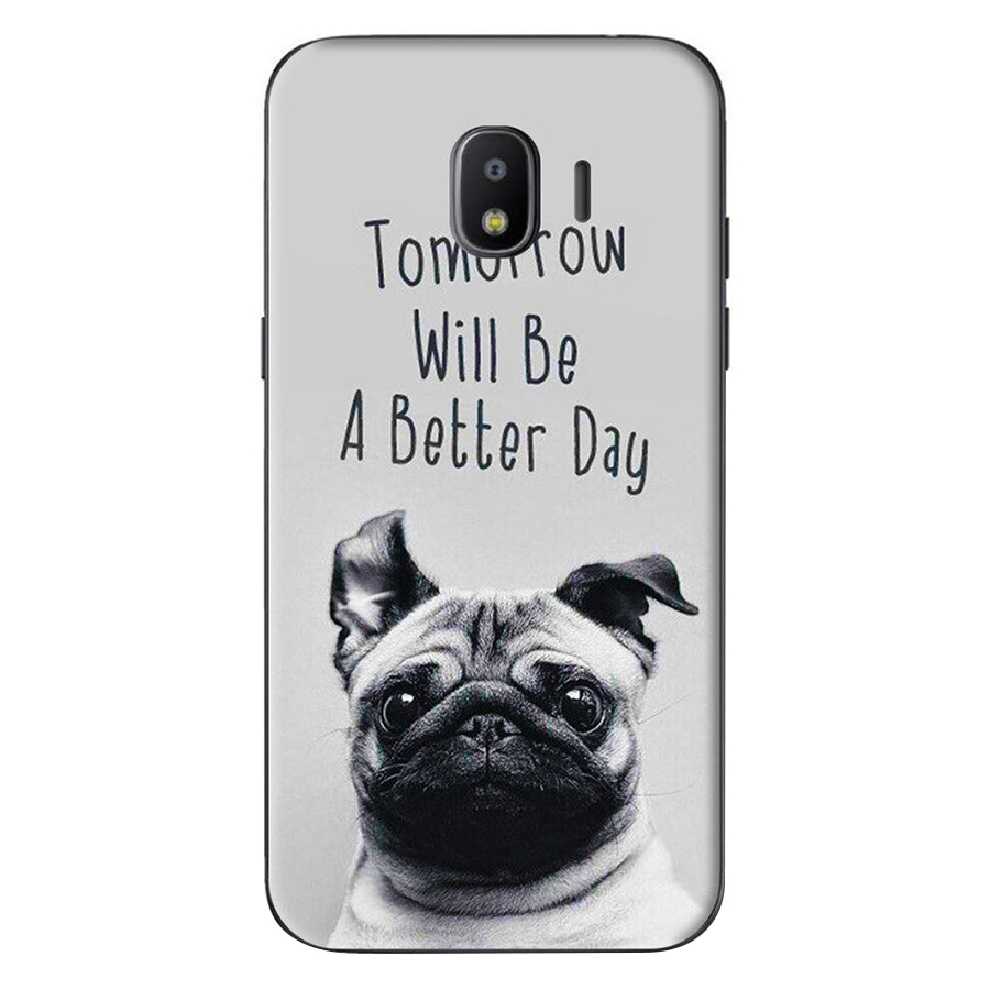 Ốp Lưng Dành Cho Samsung Galaxy J4 2018/ J2 Pro 2018 - Mẫu Pulldog Tomorrow