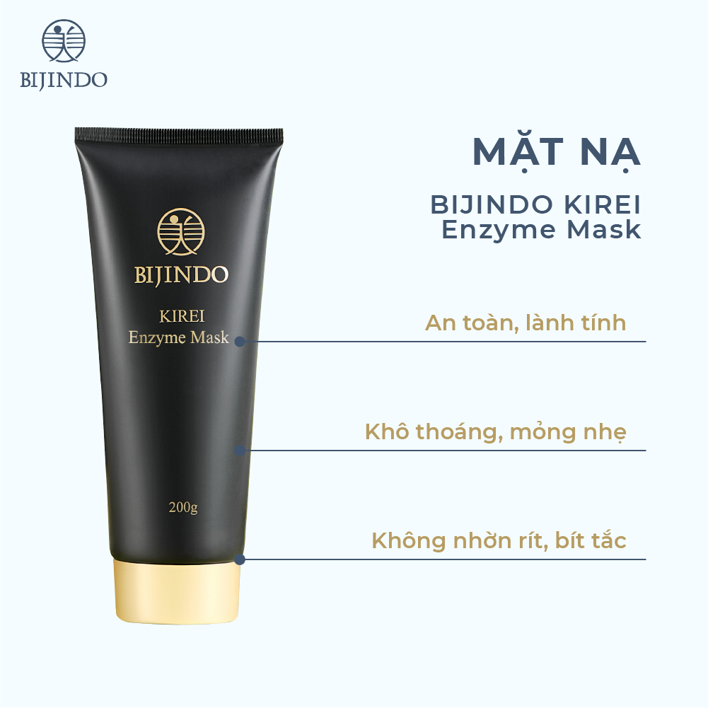 BIJINDO KIREI Enzyme Mask - Mặt nạ Bijindo kirei