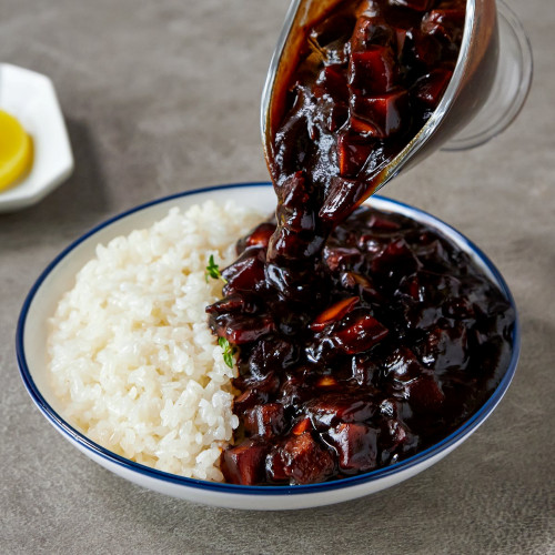 Sốt Tương Đen No Brand Gói 100G Dùng Làm Cơm Tương Đen Mì Tương Đen Hàn Quốc