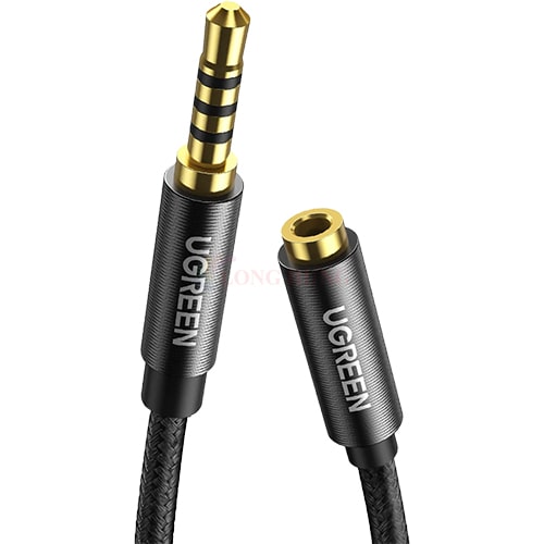 Cáp AV nối dài 3.5mm dây dù Ugreen Extension Cable AV118 - Hàng chính hãng