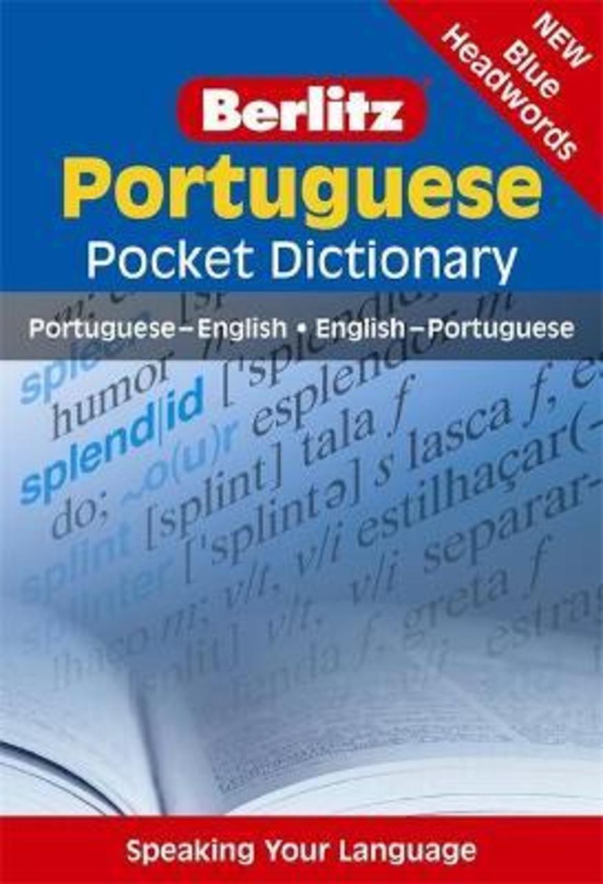 Sách - Berlitz Pocket Dictionary Portuguese by Berlitz Publishing (UK edition, paperback)