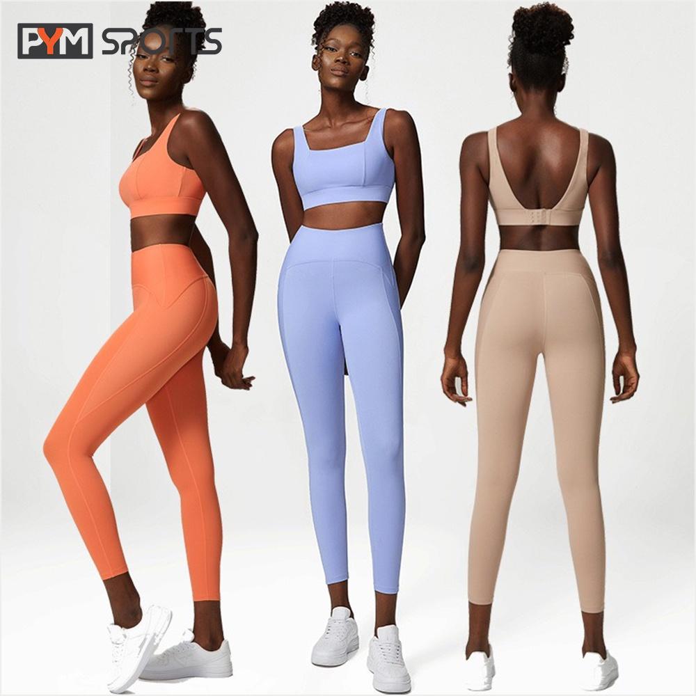 Bộ Đồ Tập Yoga, Gym PYMS015, Quần legging Thể Thao Dài Co Giãn 4 Chiều