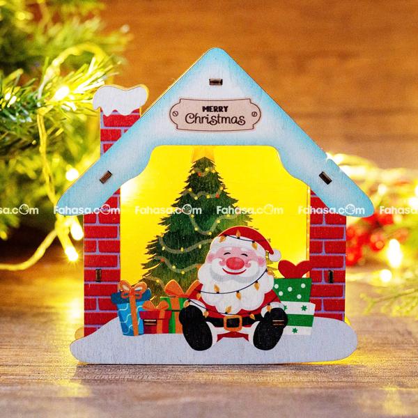 Đèn Gỗ Trang Trí Giáng Sinh - Bách Mộc - Ngôi Nhà Ông Già Noel